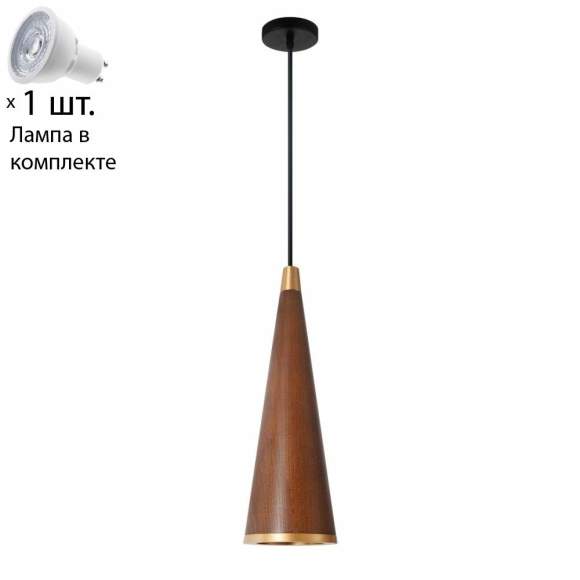 Подвесной светильник  с лампочкой Favourite Coni 2830-1P+Lamps Gu10