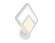 Настенный светодиодный светильник Ambrella light FA4284 WH