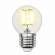 Филаментная светодиодная лампа E27 6W 3000K (теплый) Air Uniel LED-G45-6W-WW-E27-CL GLA01TR (UL-00002203)