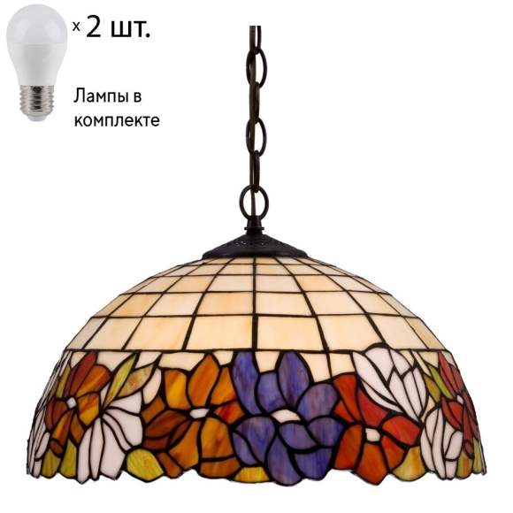 Подвесной светильник с лампочками Velante 813-806-02+Lamps E27 P45