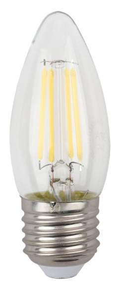Филаментная светодиодная лампа Е27 9W 4000К (белый) Эра F-LED B35-9w-840-E27 (Б0046997)