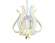 FL112/6 WH Подвесной светодиодный светильник с пультом (радио 2.4) Ambrella light Double