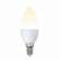 Лампа светодиодная свеча E14 6W 3000K (Теплый белый свет) Uniel Multibright LED-C37-6W/WW/E14/FR/MB PLM11WH картон (UL-00002373)