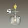 Бра Odeon Light Bizet с лампочкой 4893/1WB+Lamps E14 P45