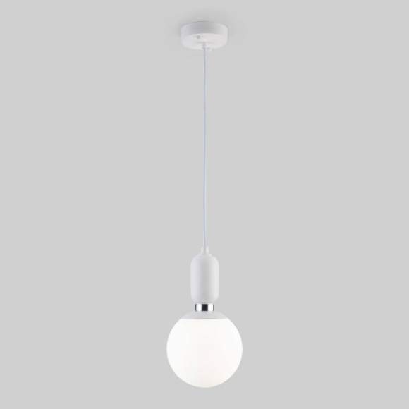 50151/1 белый Подвесной светильник со стеклянным плафоном Eurosvet Bubble