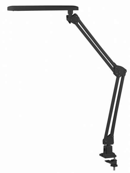 NLED-441-7W-BK Настольная лампа на струбцине Эра Б0008002