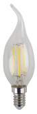 Филаментная светодиодная лампа Е14 9W 4000К (белый) Эра F-LED BXS-9W-840-E14 (Б0047005)