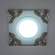 Встраиваемый светильник Fametto Peonia DLS-P109 GU5.3 CHROME-CLEAR+TE 10637