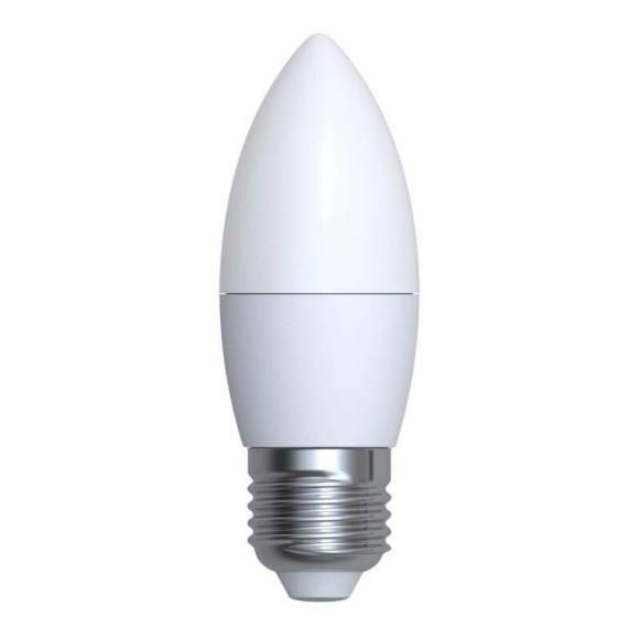 Светодиодная лампа E27 7W 4000K (белый) Norma Volpe LED-C37-7W/NW/E27/FR/NR (UL-00003798)