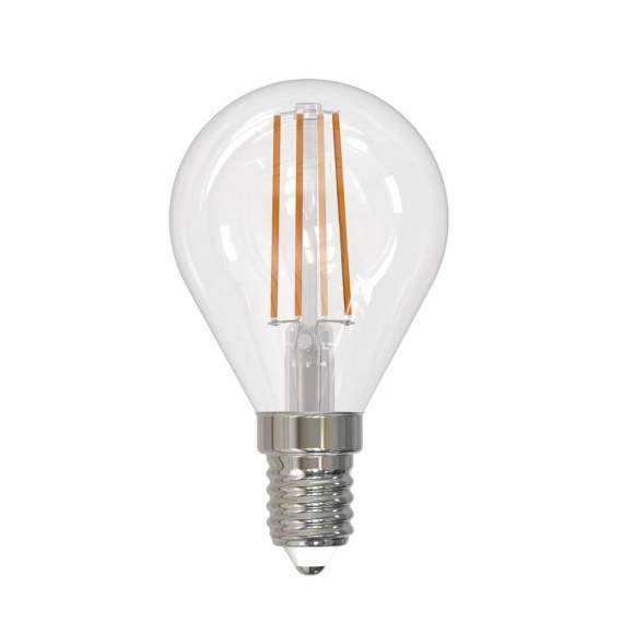 Диммируемая светодиодная лампа E14 9W 3000K (теплый) Air Uniel LED-G45-9W-3000K-E14-CL-DIM GLA01TR (UL-00005191)