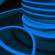 50м. Комплект неоновой ленты синего цвета 2835, 9.6W, 220V, 120LED/m, IP67 Elektrostandard a040594