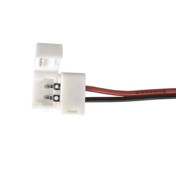 10шт. Коннектор для одноцветной светодиодной ленты 3528, 2835 12V, IP20 односторонний Elektrostandard (a035394)