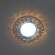 Встраиваемый светильник Fametto Peonia DLS-P116 GU5.3 CHROME-COGNAC 10550