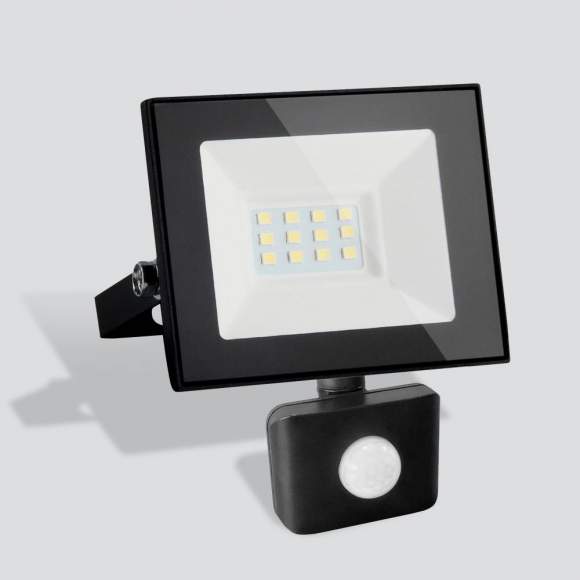 Светодиодный прожектор с датчиком движения Elementary Elektrostandard 021 FL LED 10W 6500K IP44 (a051930)