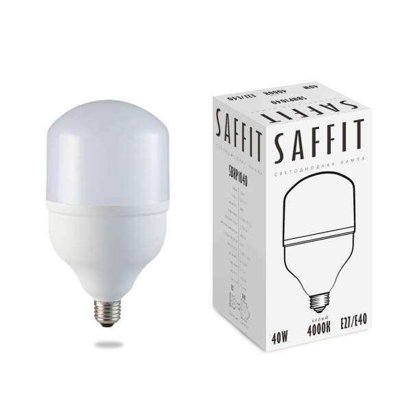 Светодиодная лампа Е27 (Е40) 40W 4000К (белый) SBHP1040 Saffit Feron 55092