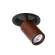 Врезной поворотный светильник с лампочкой Favourite Angularis 2804-1C+Lamps Gu10