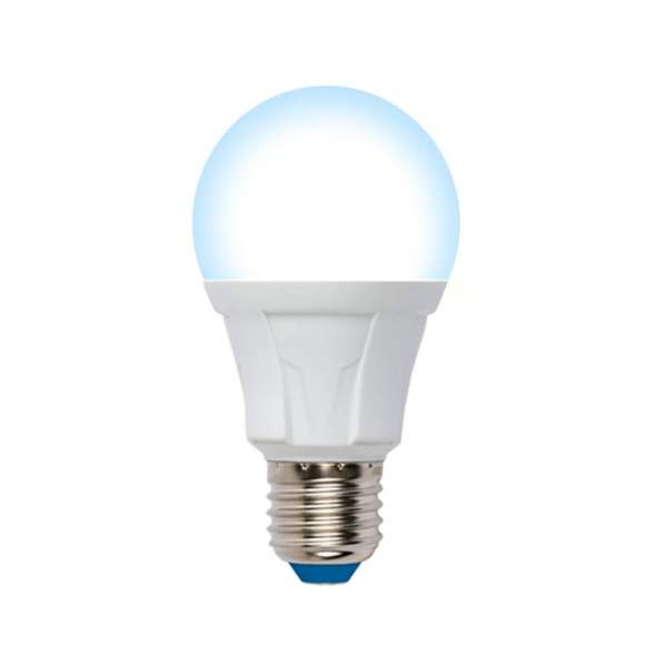 Диммируемая светодиодная лампа E27 12W 6500K (холодной) Uniel LED-A60 12W-6500K-E27-FR-DIM PLP01WH (UL-00004288)