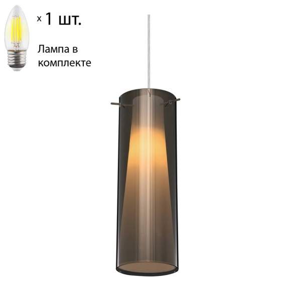 Подвесной светильник с лампочкой Velante 229-106-01+Lamps E27 Свеча