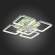 Потолочная светодиодная люстра с пультом Evoled VALIANO SLE500412-05RGB