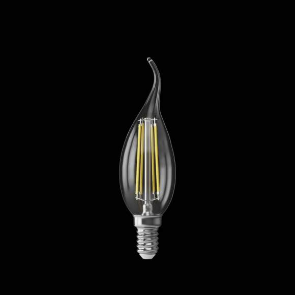Филаметная светодиодная лампа Е14 6.5W 4000К (белый) Crystal Voltega 7133