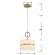 Подвесной светильник с лампочкой Favourite Mateo 2634-1P+Lamps E14 Свеча