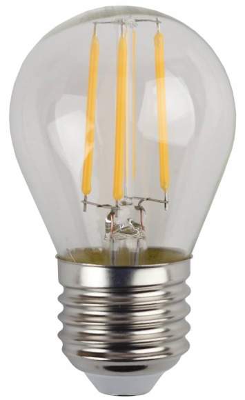 Филаментная светодиодная лампа Е27 9W 4000К (белый) Эра F-LED P45-9w-840-E27 (Б0047029)