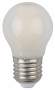 Светодиодная лампа E27 9W 4000К (белый) Эра F-LED P45-9w-840-E27 frost (Б0047030)