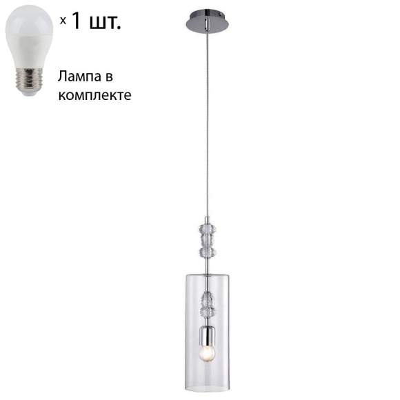 Подвесной светильник Crystal Lux с лампочкой Eva SP1+Lamps E27 P45