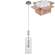 Подвесной светильник Crystal Lux с лампочкой Eva SP1+Lamps E27 P45