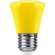 Светодиодная лампа E27 1W (желтый) C45 LB-372 Feron (25935)