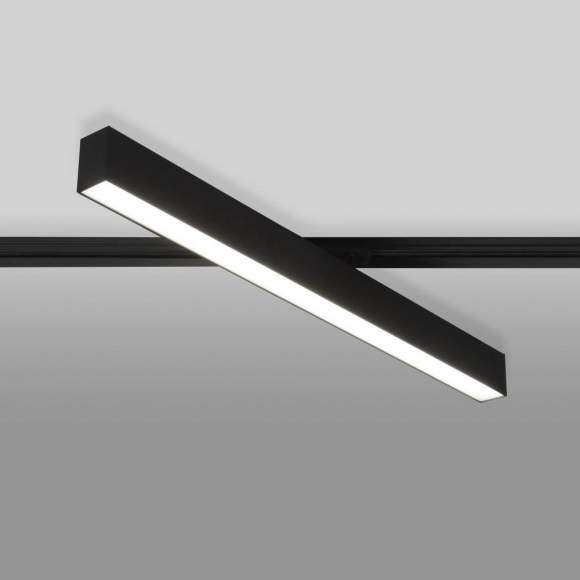 Однофазный LED светильник 20W 4200К (белый) для трека Elektrostandard X-Line черный матовый 20W 4200K (LTB54) однофазный (a052445)