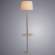 Торшер с лампочкой Arte lamp Connor A2102PN-1WH+Lamps