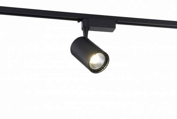Однофазный LED светильник 30W 3000К для трека Syneil 2043-LED30TRB