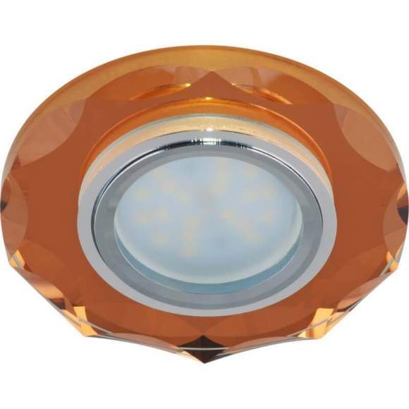 Встраиваемый светильник Fametto Peonia DLS-P105 GU5.3 CHROME-BRONZE 9990