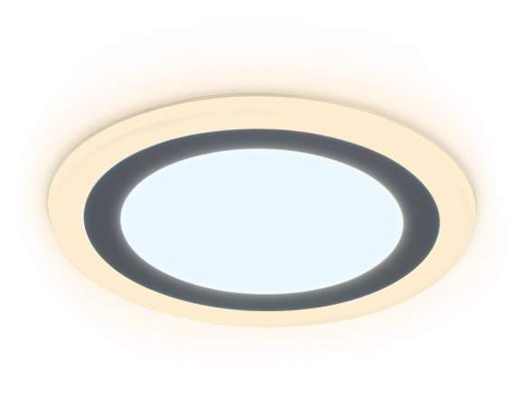 Встраиваемый точечный светильник с подсветкой Ambrella light Downlight DCR370
