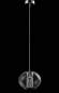 Подвесной светильник Crystal Lux BELEZA SP1 E CHROME