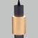 Подвесной светодиодный светильник Bento Eurosvet 50204/1 LED черный/матовое золото (a051714)