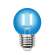 Лампа светодиодная E27 5W шар синий Uniel Air color LED-G45-5W/BLUE/E27 GLA02BL картон (UL-00002990)
