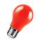 Светодиодная лампа E27 3W (красный) A50 LB-375 Feron (25924)