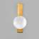 Настенный светильник Luxor Eurosvet 40019/1 латунь