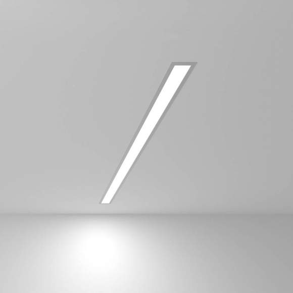 Линейный светодиодный встраиваемый светильник 103см 20W 6500K матовое серебро (101-300-103) Elektrostandard (a041458)