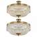 Потолочный светодиодный диммируемый светильник с пультом ДУ Bohemia Ivele Crystal 1901 19011/45IV/LED-DIM G