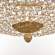Потолочный светодиодный диммируемый светильник с пультом ДУ Bohemia Ivele Crystal 1901 19011/45IV/LED-DIM G