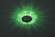 Точечный встраиваемый светильник c зеленой и белой светодиодной подсветкой ЭРА DK LD3 SL/WH+GR Б0019204