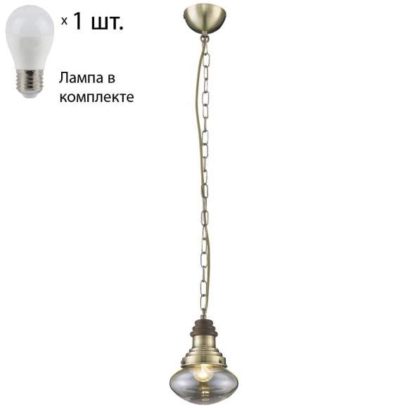 Подвесной светильник с лампочкой Velante 306-503-01+Lamps E27 P45