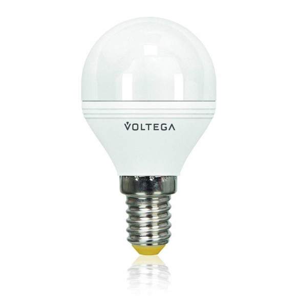Светодиодная диммируемая лампа E14 6W 4000К (белый) Simple Voltega 5494