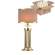 Настольная лампа с лампочкой Favourite Rocca 2689-1T+Lamps E14 Свеча