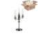 Настольная лампа с лампочками Lumion Kamilla 5275/3T+Lamps E14 Свеча