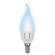 Диммируемая светодиодная лампа E14 6W 4500К (белый) Palazzo Uniel LED-CW37-6W-NW-E14-FR-DIM PLP01WH (UL-00000727)