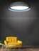 Потолочный светильник с пультом ДУ Seven Fires Лагом 48203.40.72.77BK-BK